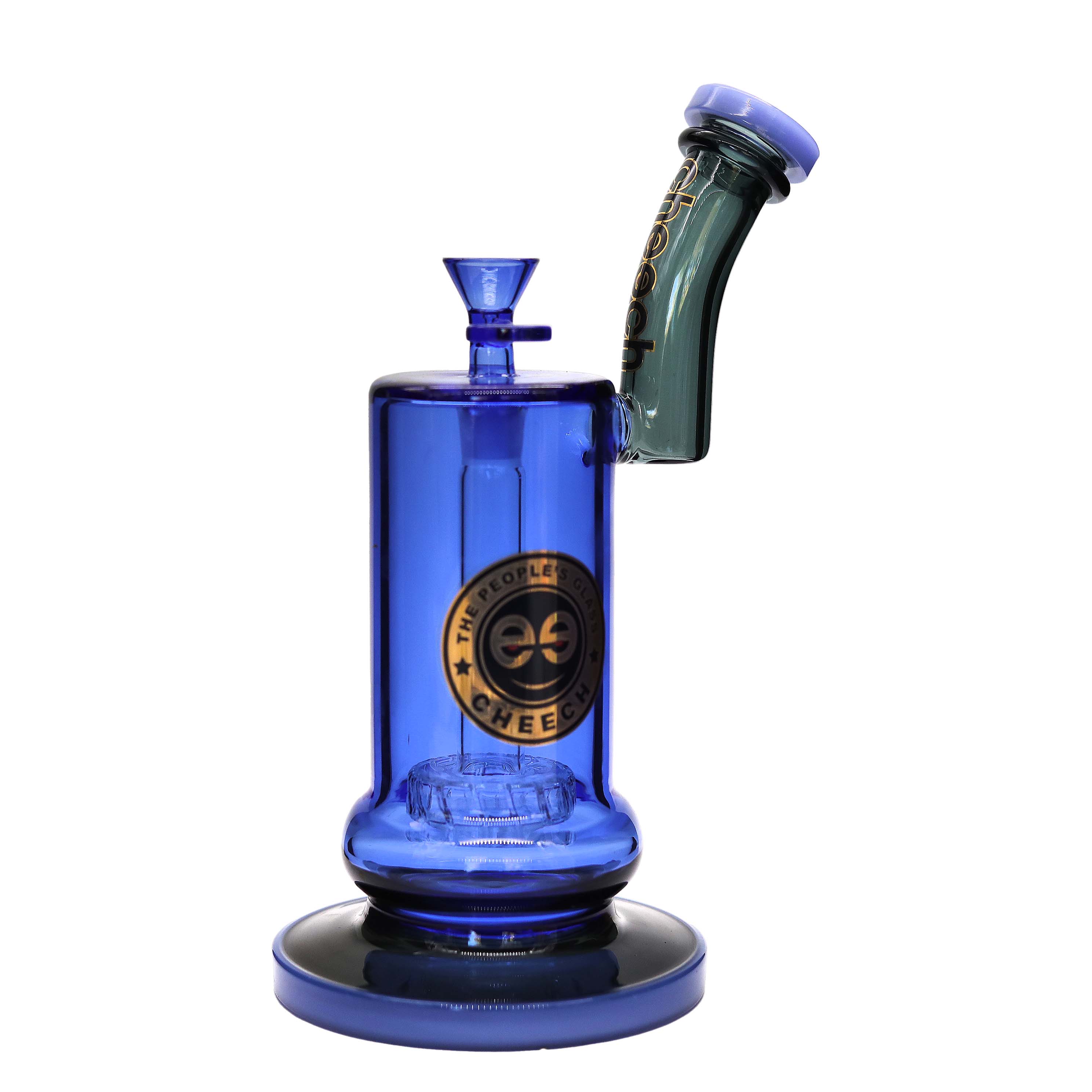 Cheech Full Color Tubular Bubbler (CH-184) | 11 inch | Assorted Colors product image